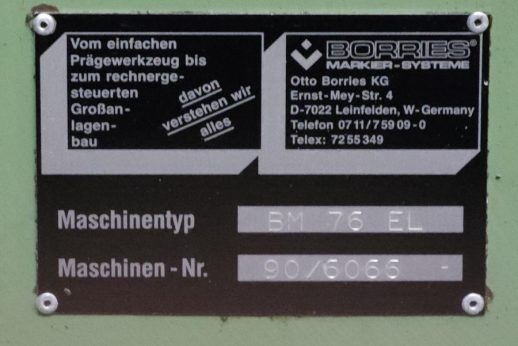 BORRIES BM 76 EL - 6
