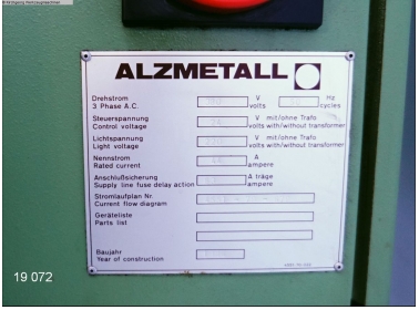 ALZMETALL ABOMAT 50 - 6
