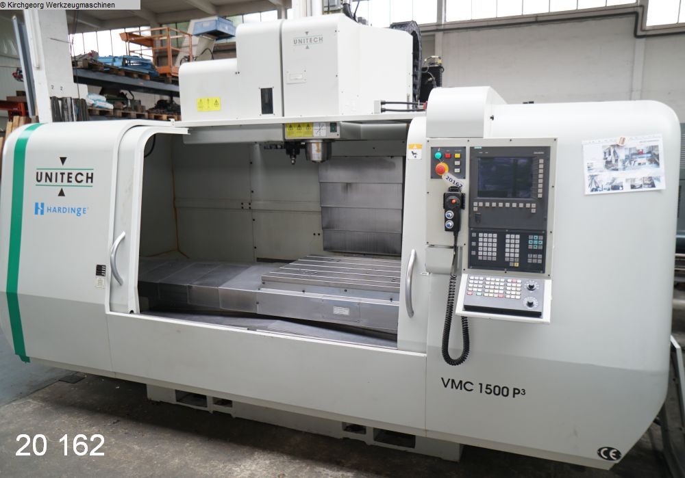 HARDINGE - UNITECH VMC 1500P3 - CNC 810D Shopmill