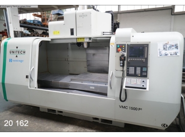 HARDINGE - UNITECH VMC 1500P3 - CNC 810D Shopmill - 1