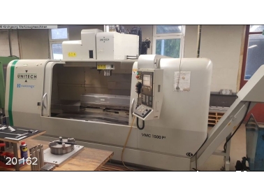 HARDINGE - UNITECH VMC 1500P3 - CNC 810D Shopmill - 5