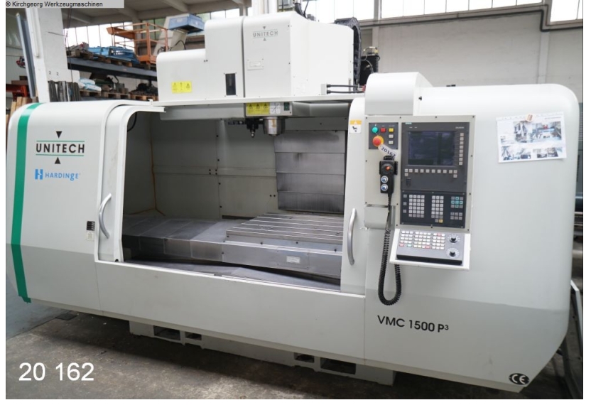 HARDINGE - UNITECH VMC 1500P3 - CNC 810D Shopmill