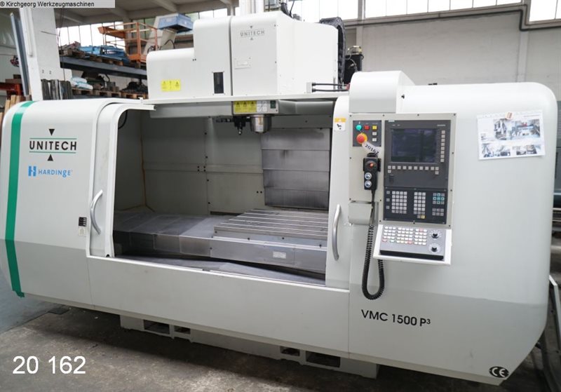 HARDINGE - UNITECH VMC 1500P3 - CNC 810D Shopmill