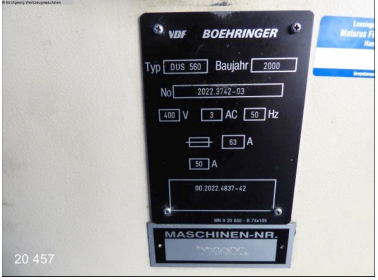 BOEHRINGER VDF DUS 560 ti - 4