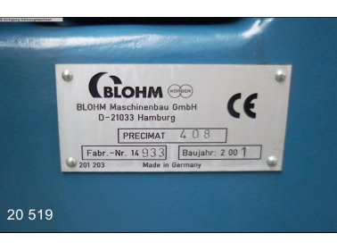 BLOHM Precimat 408 - 9