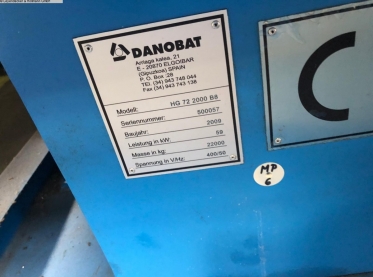 DANOBAT HG72-2000-B8 - 8