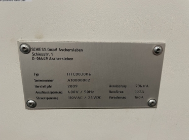 SCHIESS HTC 80300e - 9