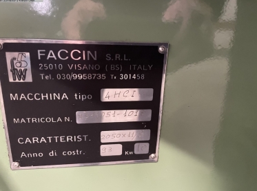 FACCIN 4HCI 2050 x 11/8 - 4