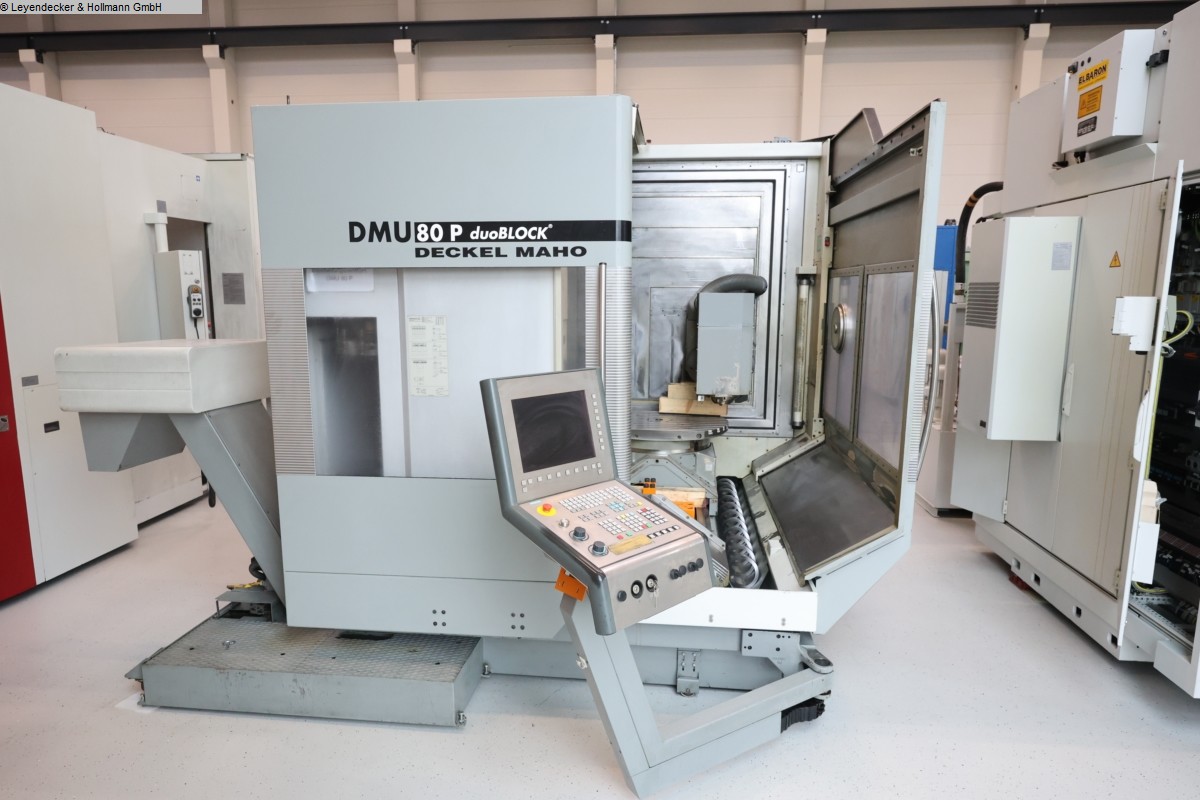 DECKEL DMU 80 P duo Block