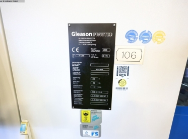 GLEASON-PFAUTER P 1200 - 8