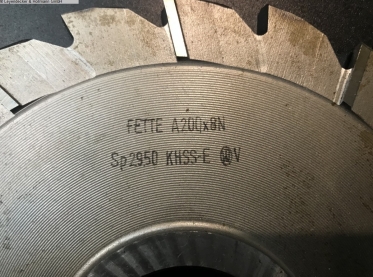 FETTE A200x8N Sp2950 KHSS-E - 2