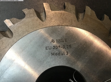 AB HSS/E EU 20° 0,25 - 2