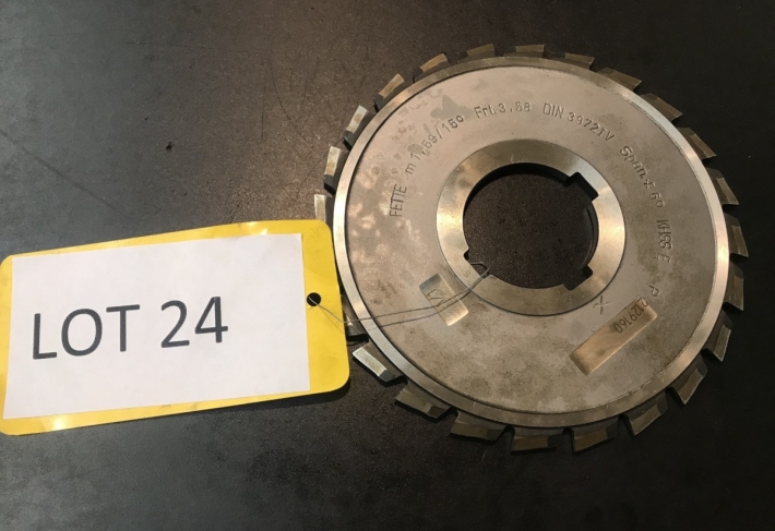 FETTE m1,59/15° Frt. 3,58 DIN 38721V