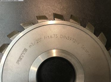 FETTE m3/20° 2/2, m3/20° Frt. 6,75 D - 3